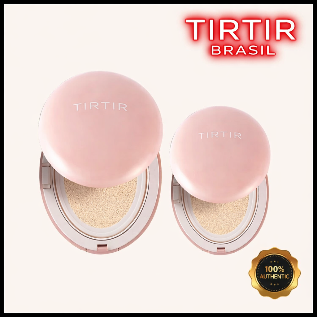 Máscara TirTir Fit Todas As Almofadas De Cobertura 25 Cores (Mini E Original) 4.5g/18g